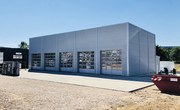 Werkstatthalle günstig bauen in Systembauweise