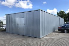 Lagerhallenbau in Leichtbauweise